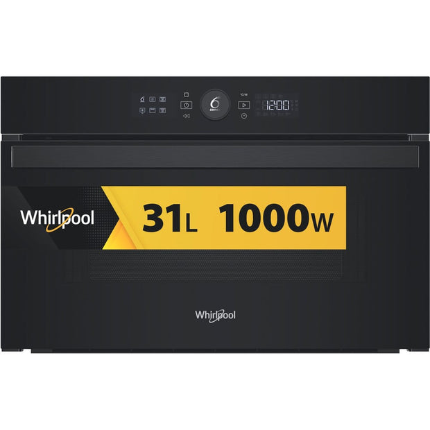 Whirlpool WMD44MB Svart Grillmikrovågsugn Inbyggd 31 l 1000 W