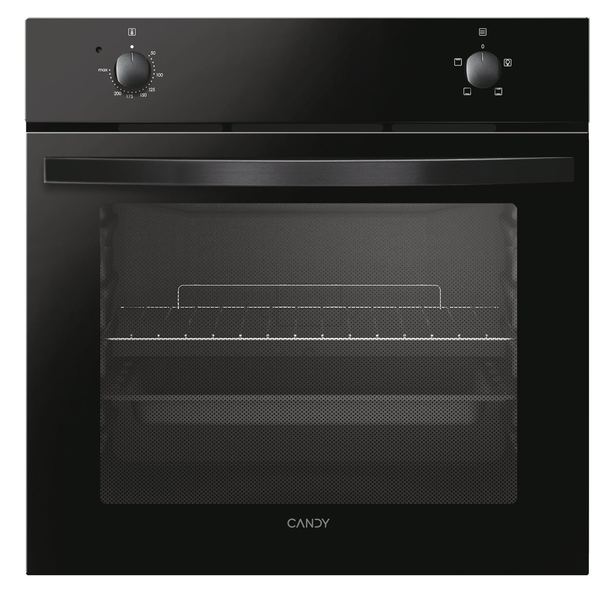 Candy Idea FIDC N100/1 70 l Svart ugnar