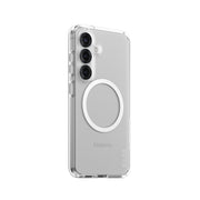 PanzerGlass CARE by Urban Combat Case Transparent w. White Qi Compatible Samsung