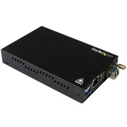 StarTech.com Gigabit Ethernet koppar-till-fibermediaomvandlare - 1x1G