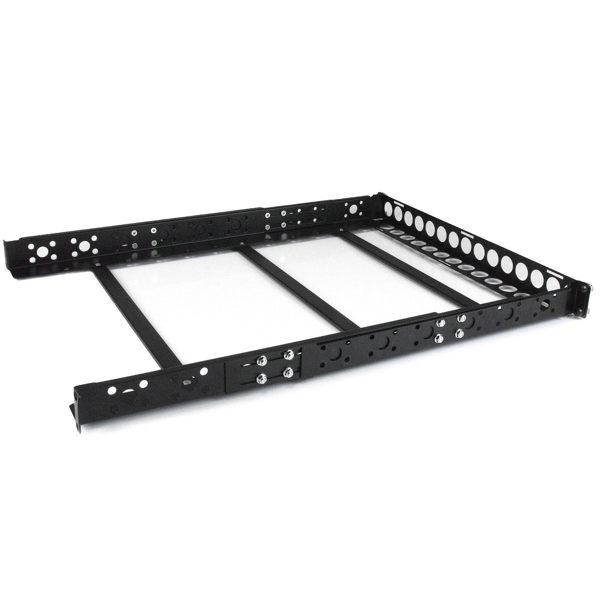 StarTech.com 1U fast 19 tums universella serverrackskenor med justerbart djup