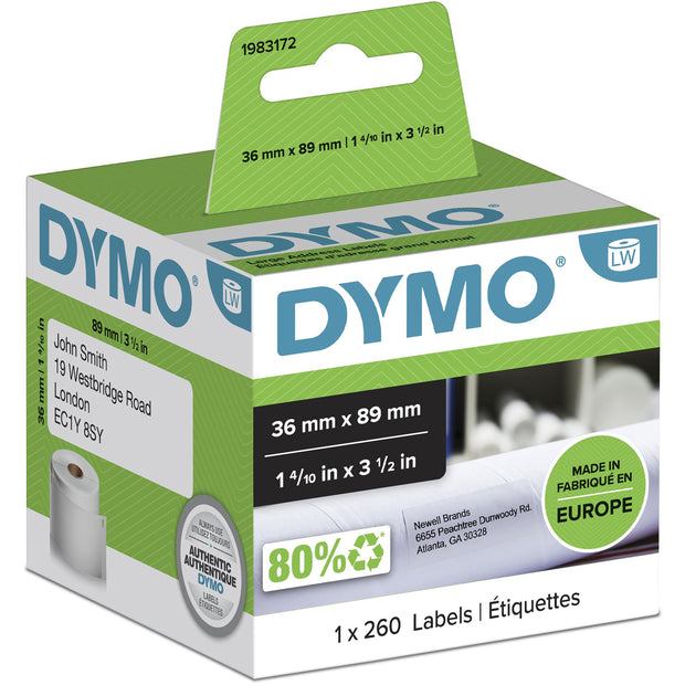 DYMO LabelWriter stora adressoriginaletiketter