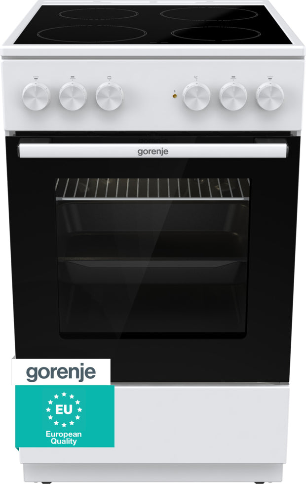 Gorenje GEC5A21WG Fristående köksspis Elektrisk Keramisk Vit
