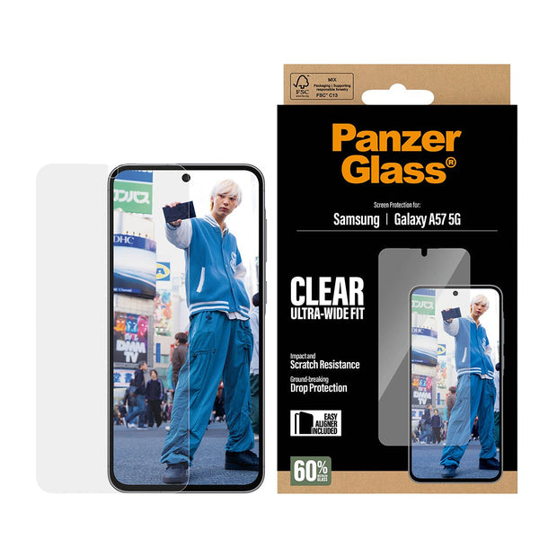 PanzerGlass Screen Protector Ultra-Wide Fit