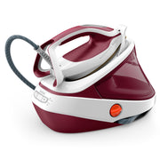 Tefal Pro Express Ultimate II GV9711 3000 W 1,2 l Durilium Airglide-sulplatta Röd