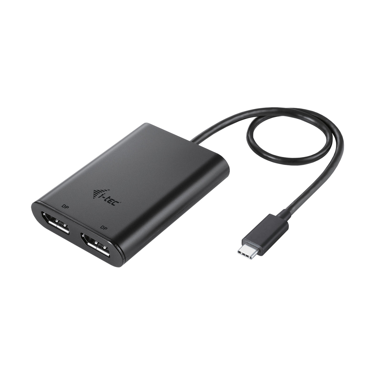 i-tec C31DUAL4K60DP USB-grafikadapter 7680 x 4320 pixlar Svart