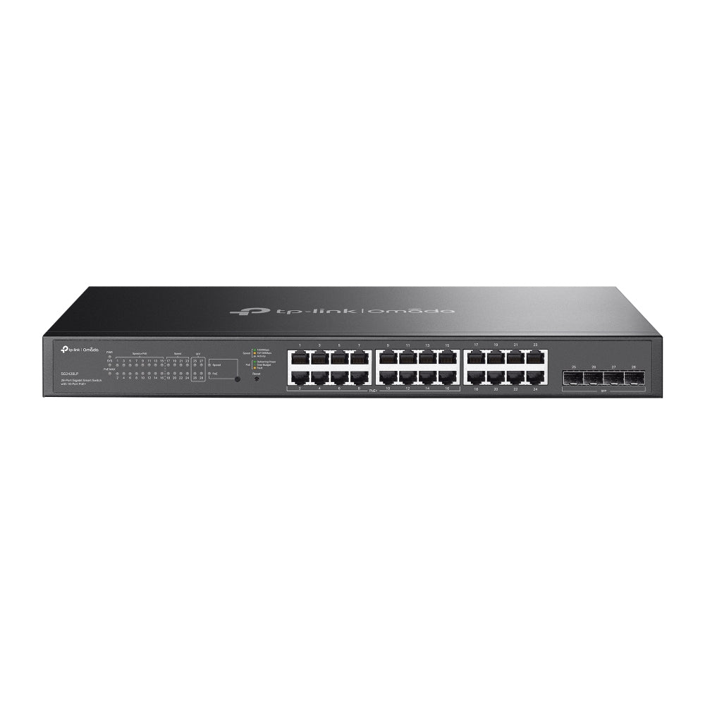 TP-Link Omada SG2428LP nätverksswitchar hanterad L2/L2+ Gigabit Ethernet