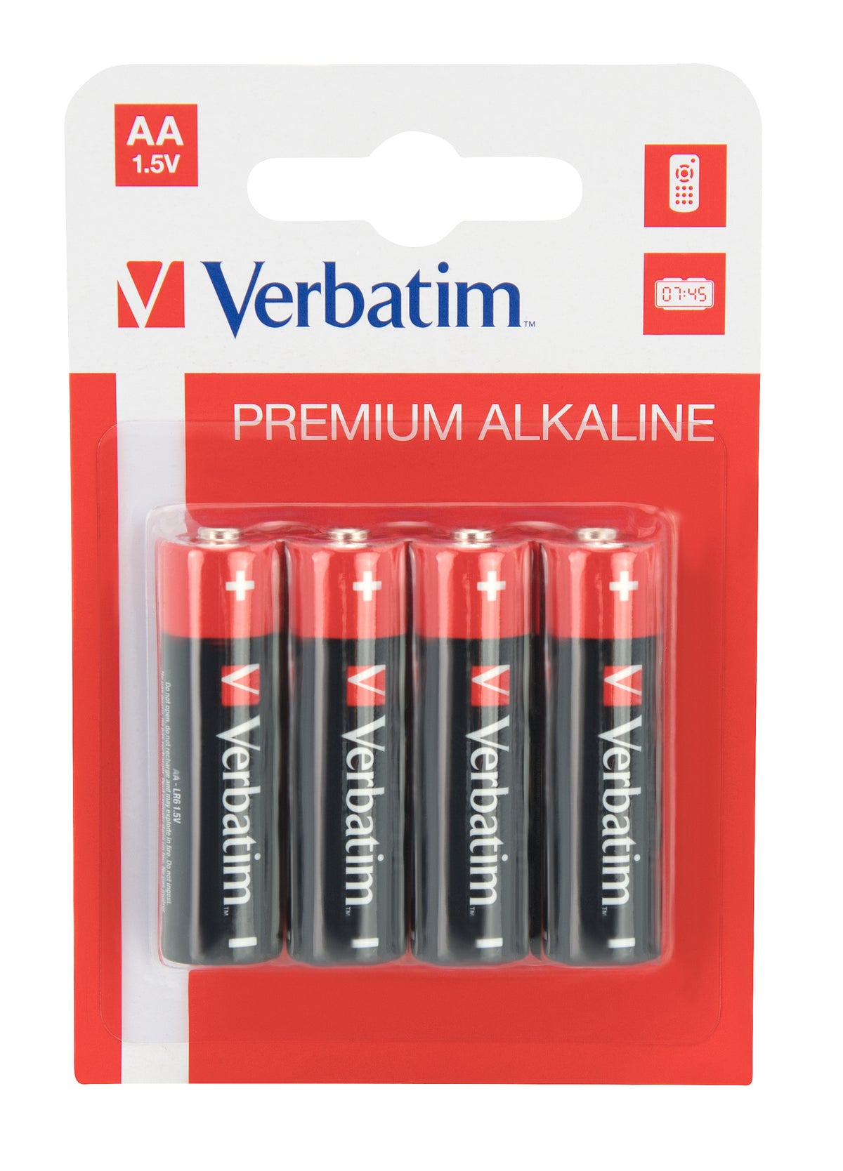 Verbatim 49921 hushållsbatteri Engångsbatteri AA Alkalisk