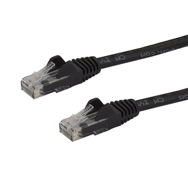 StarTech.com N6PATC10MBK nätverkskablar Svart 10 m Cat6 U/UTP (UTP)