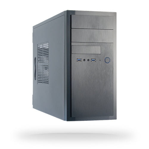 Chieftec HT-01B-350GPB datorväskor Midi Tower Svart 350 W