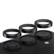 PanzerGlass Hoops Camera Lens Protector Black Samsung Galaxy S24+ Genomskinligt