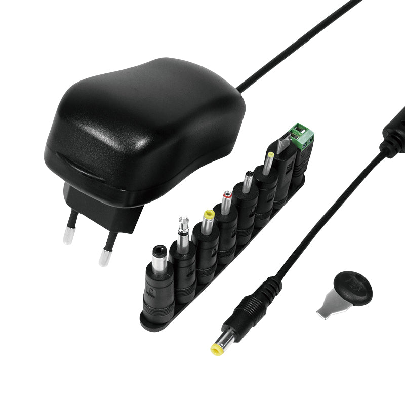 LogiLink PA0167 eladaptrar inomhus 12 W Svart