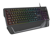 GENESIS Rhod 350 RGB tangentbord Spela USB QWERTY Spansk Svart