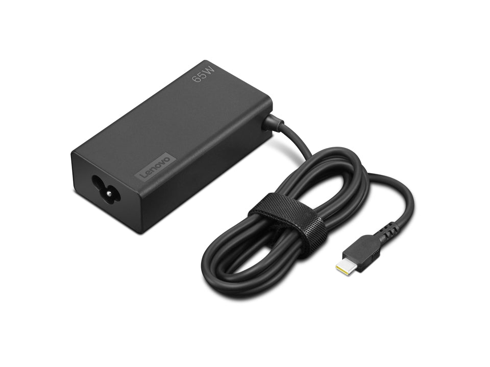 Lenovo 4X21S91187 eladaptrar inomhus 65 W Svart