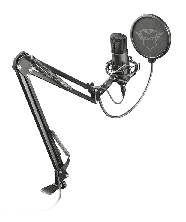 Trust GXT 252+ Emita Plus Svart Studiomikrofon