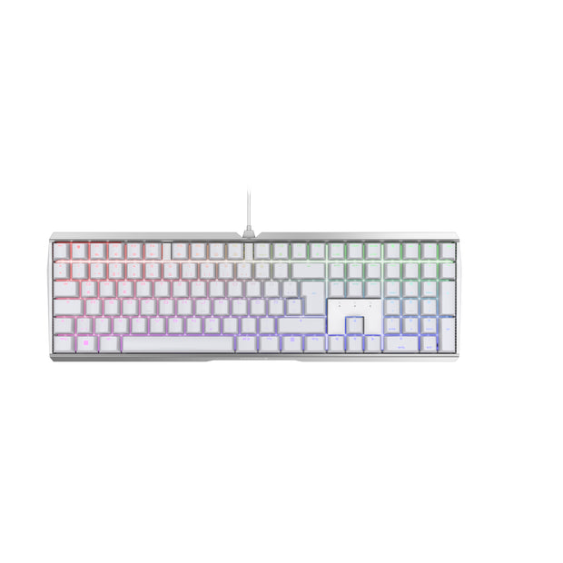 CHERRY MX 3.0S RGB tangentbord Spela USB QWERTZ tyska Vit