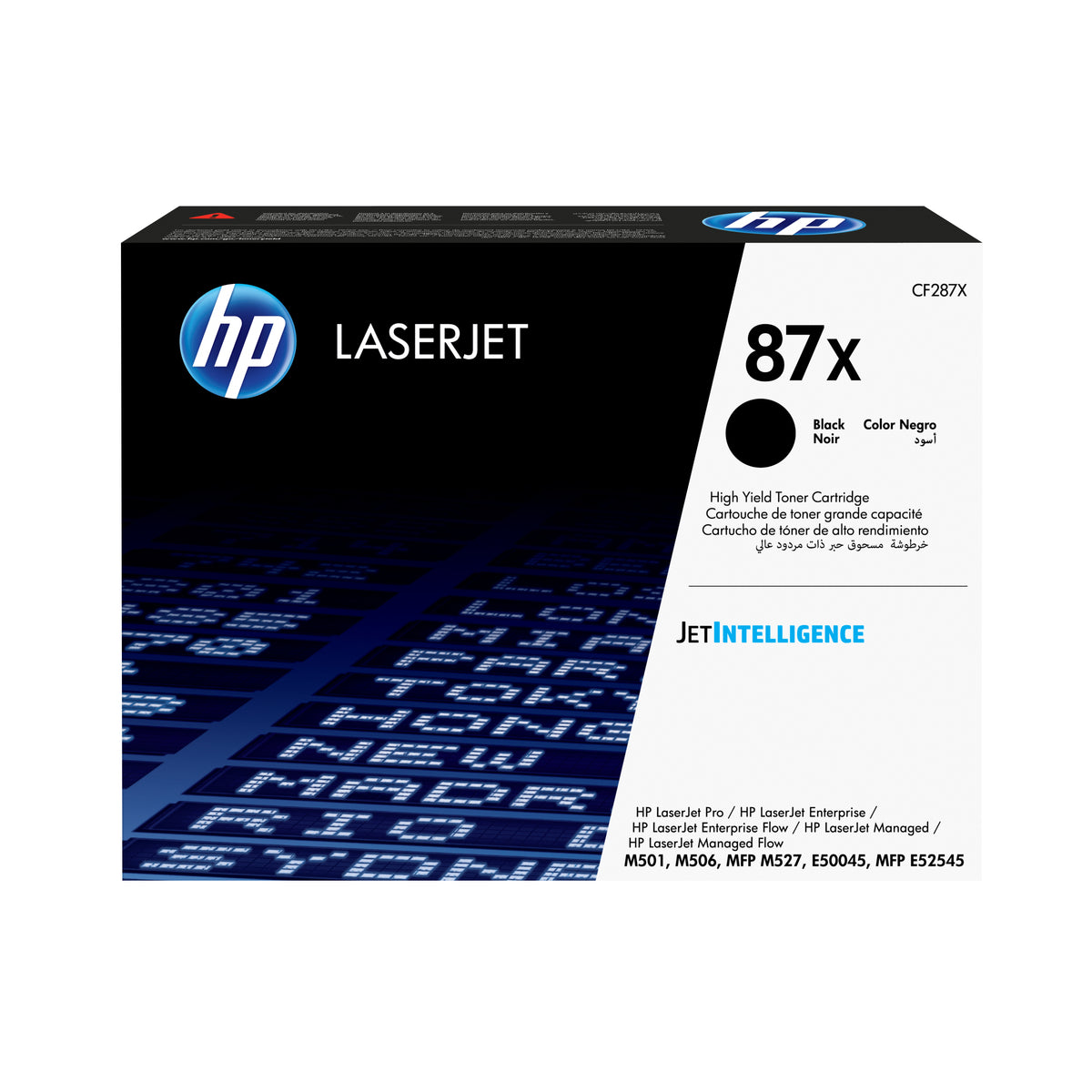 HP 87X svart original LaserJet-tonerkassett med hög kapacitet