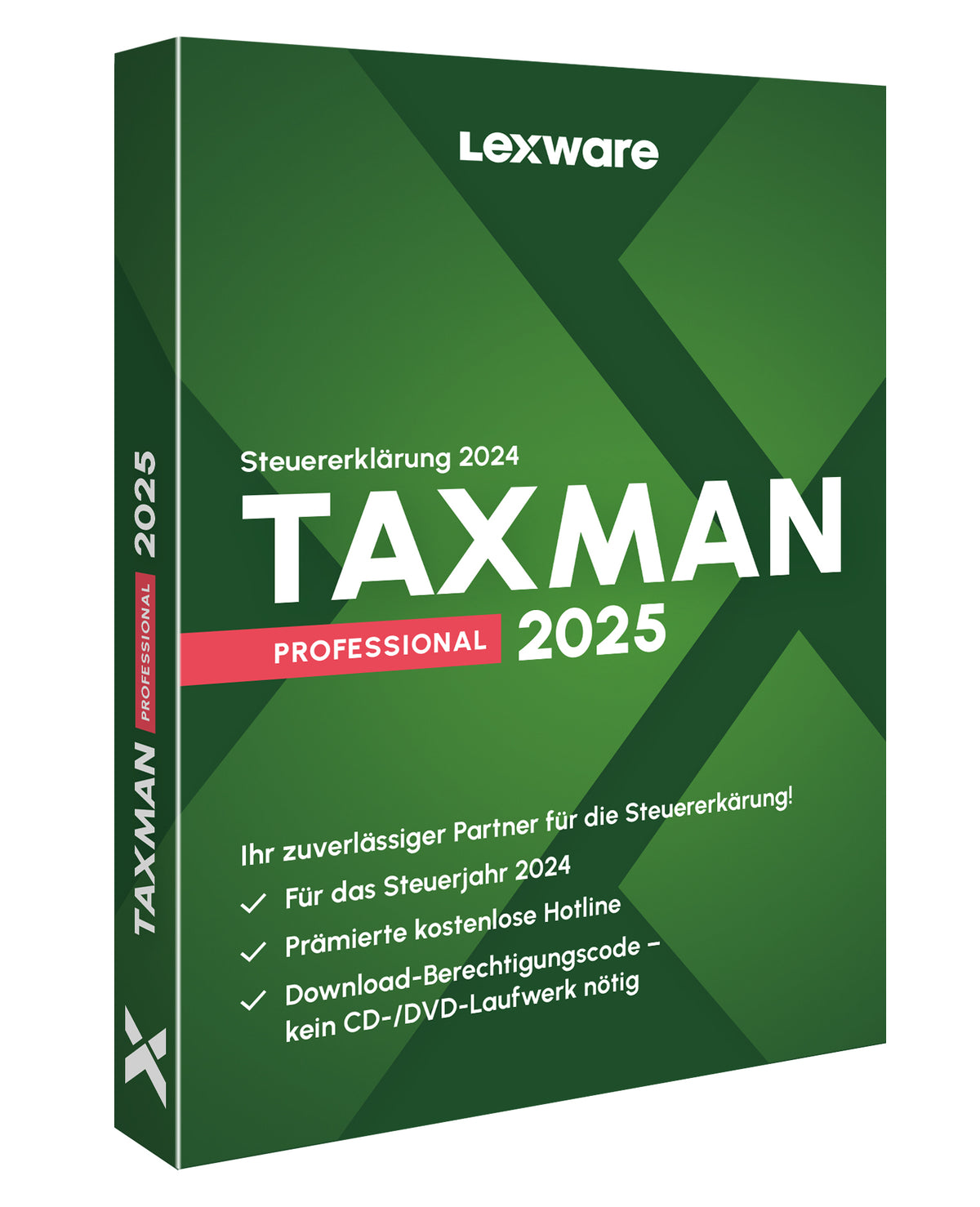Lexware TAXMAN professional 2025 Skattedeklarationer 1 licens/-er