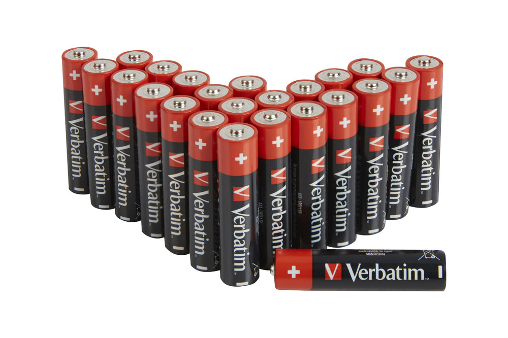 Verbatim 49504 hushållsbatteri Engångsbatteri AAA Alkalisk