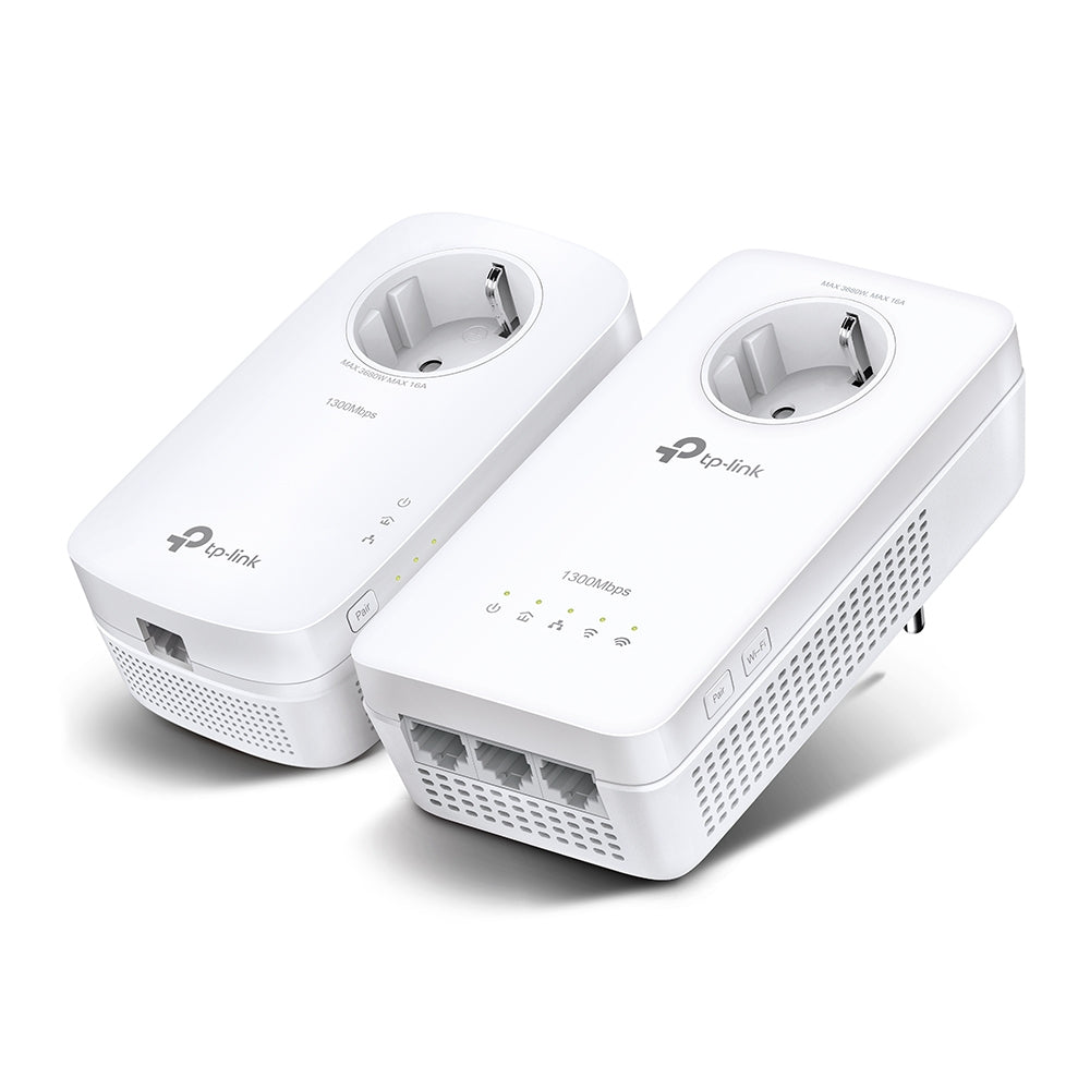 TP-Link TL-WPA8631P KIT PowerLine-nätverksadapter 300 Mbit/s Nätverksansluten