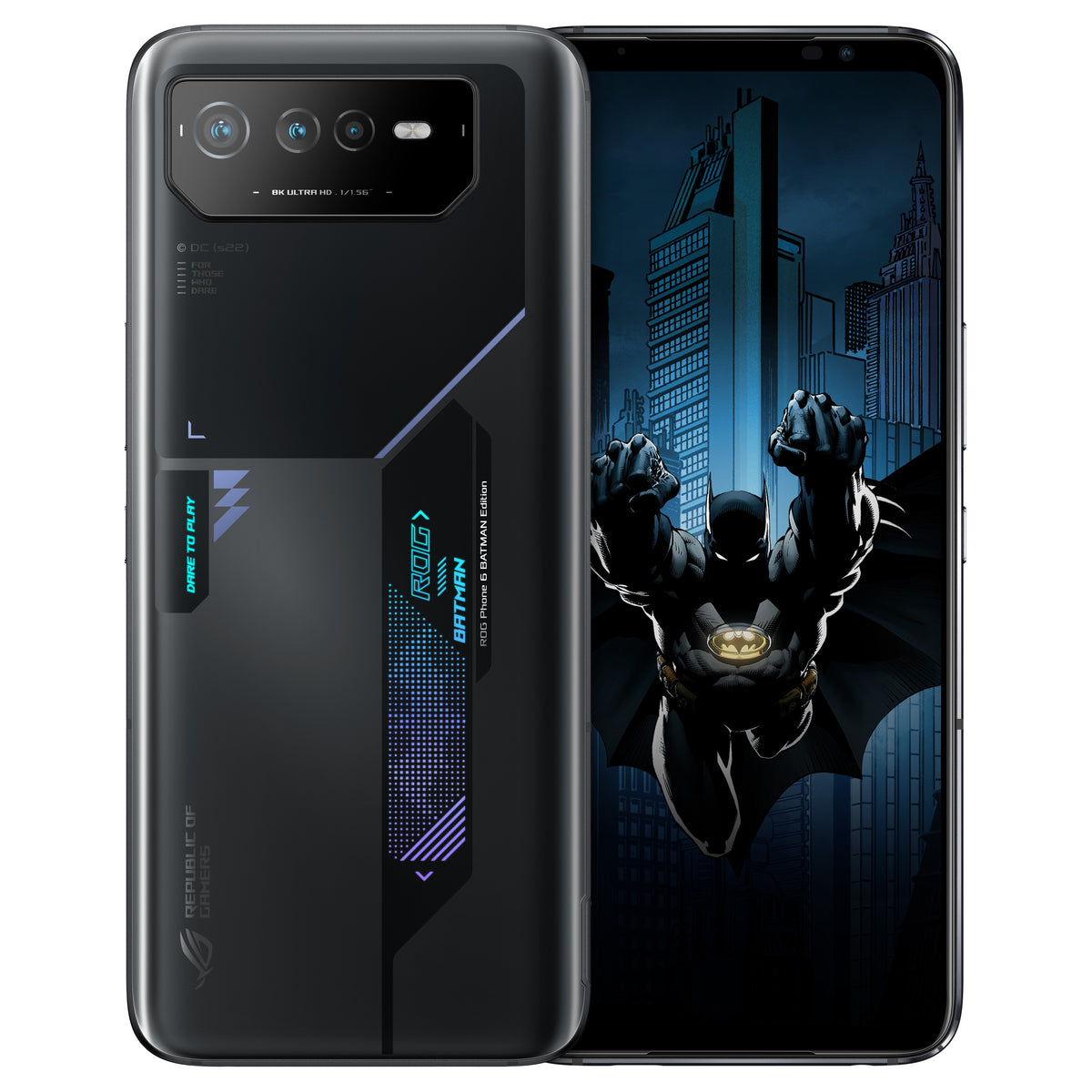 ASUS ROG Phone 6 AI2203-5B028E1 - 256 GB - Svart