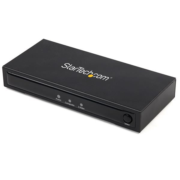 StarTech.com S-Video eller komposit till HDMI-omvandlare med ljud