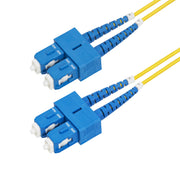 StarTech.com 1 m fiberoptisk SC- till SC-duplexkabel (UPC) med OS2-enkelläge