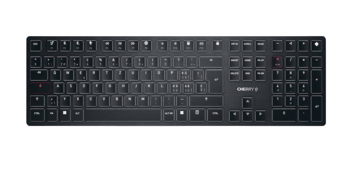 CHERRY KW X ULP tangentbord Hem / Kontor USB + RF Wireless +