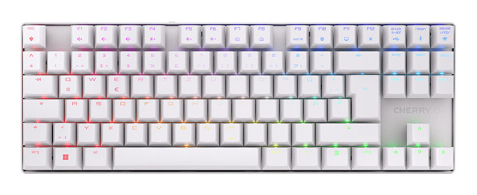CHERRY MX 8.2 TKL Wireless RGB tangentbord Spela USB + RF Wireless +