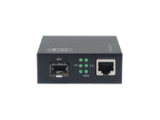 LevelOne GVM-2000 mediakonverterare för nätverk 1000 Mbit/s Svart - 1x1G