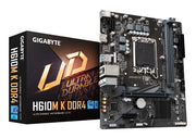 GIGABYTE H610M K DDR4 moderkort Intel H610 Express LGA 1700 micro ATX