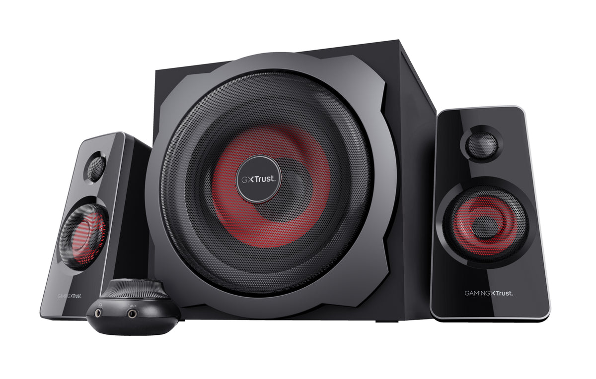 Trust GXT 38 2.1 mikrofonset 60 W Universal Svart 2.1 kanaler 15 W