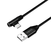 LogiLink CU0137 USB-kablar USB 2.0 0,3 m USB A USB C 0,48 Gbit/s Svart