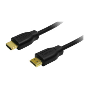 LogiLink CH0076 HDMI-kabel 0,2 m HDMI Typ A (standard) Svart