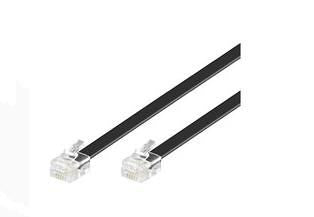 Microconnect MPK103B telefonkablar 3 m Svart