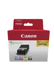 Canon 6509B015 bläckpatroner Original Svart