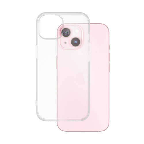 PanzerGlass SAFE. by TPU Case Transparent iPhone 15 Beskyttelsescover Transparent