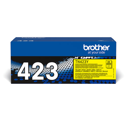 Brother TN-423Y Tonerkassett Original Gul