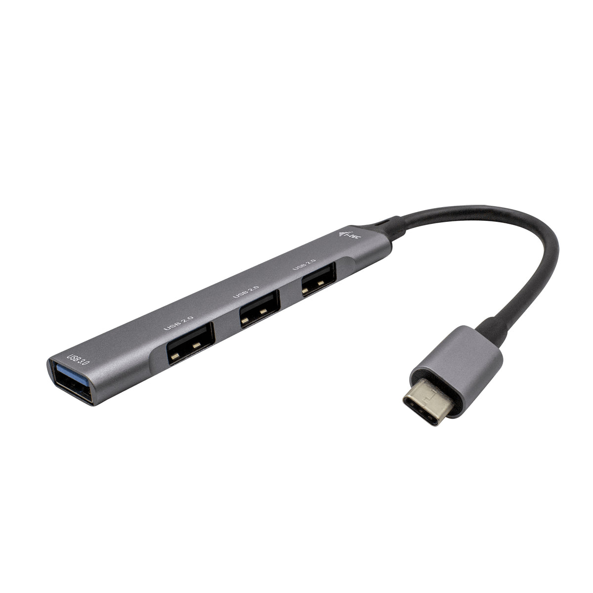i-tec Metal C31HUBMETALMINI4 gränssnittshubbar USB 3.2 Gen 1 (3.1 Gen 1) Type-C