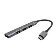 i-tec Metal C31HUBMETALMINI4 gränssnittshubbar USB 3.2 Gen 1 (3.1 Gen 1) Type-C