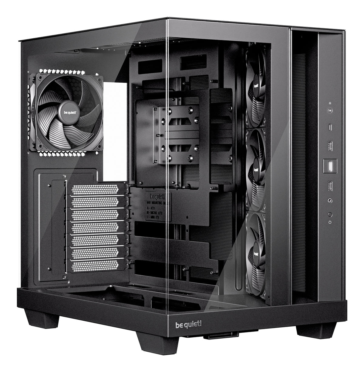be quiet! Light Base 500 Midi Tower Svart