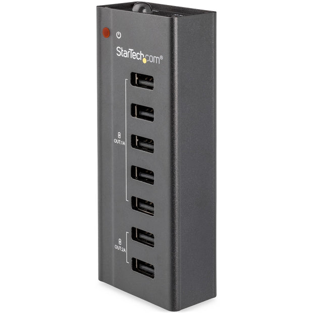 StarTech.com USB-laddningsstation med 7 portar