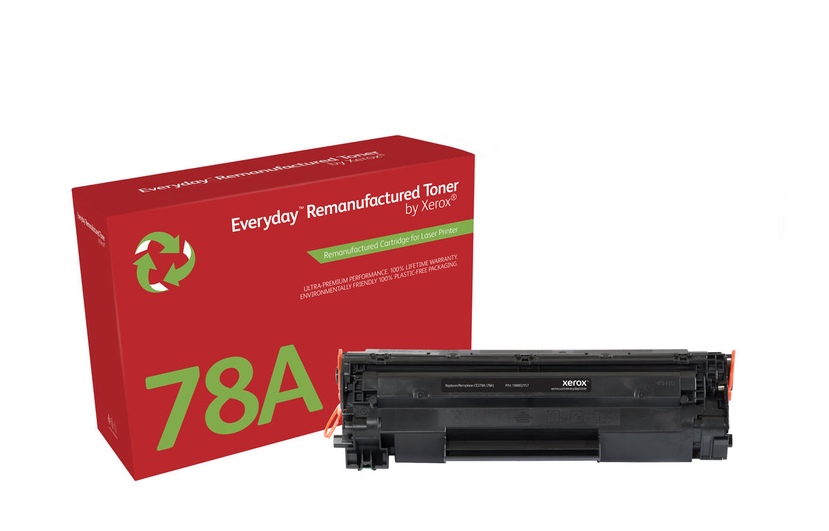 Everyday Mono Remanufactured Toner by Xerox compatible with HP 78A (CE278A)