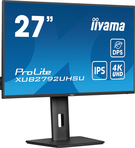 iiyama ProLite XUB2792UHSU-B6 27 IPS 3840 x 2160 (4K) HDMI DisplayPort USB-C