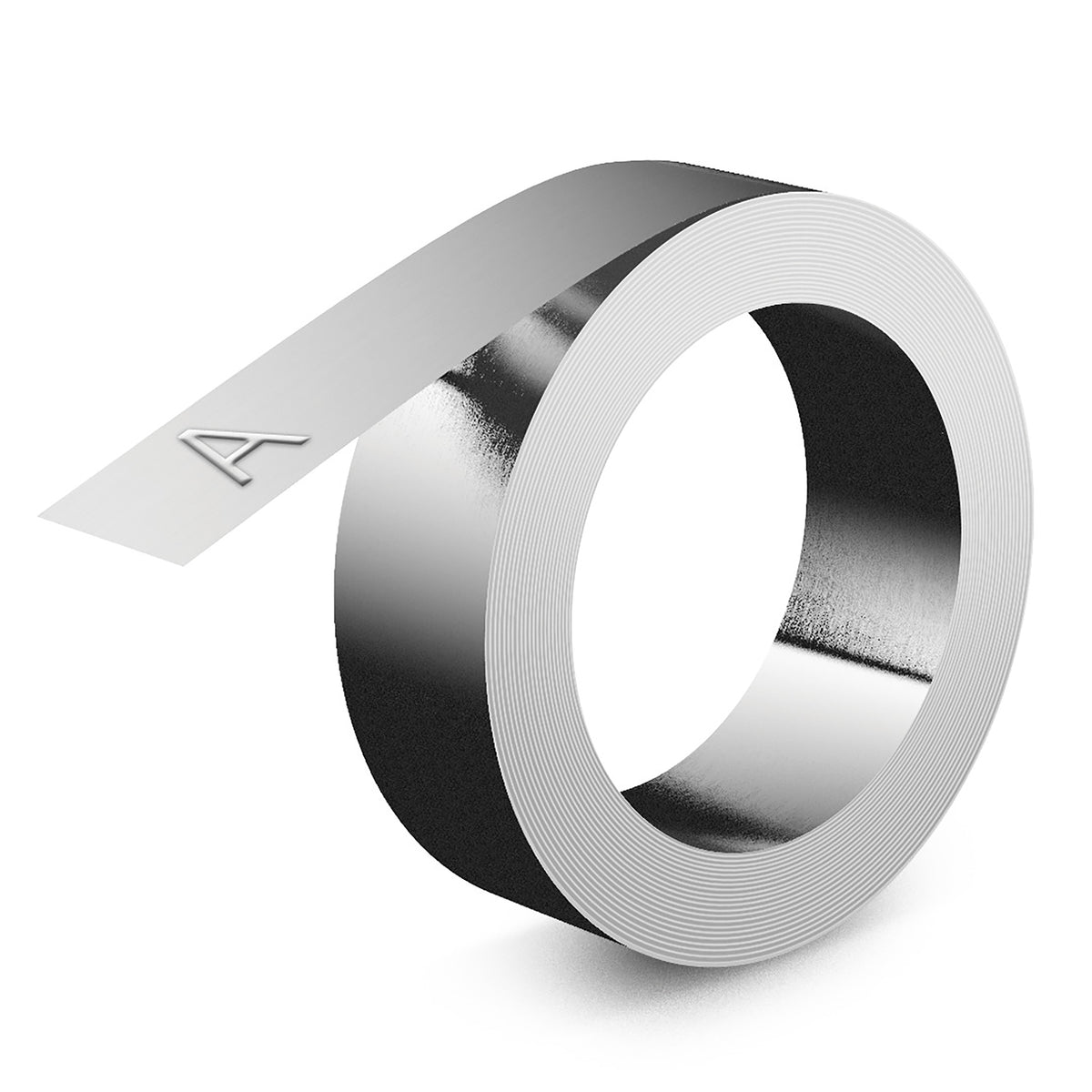 DYMO Rhino-präglingsetiketter i aluminium vävtejper