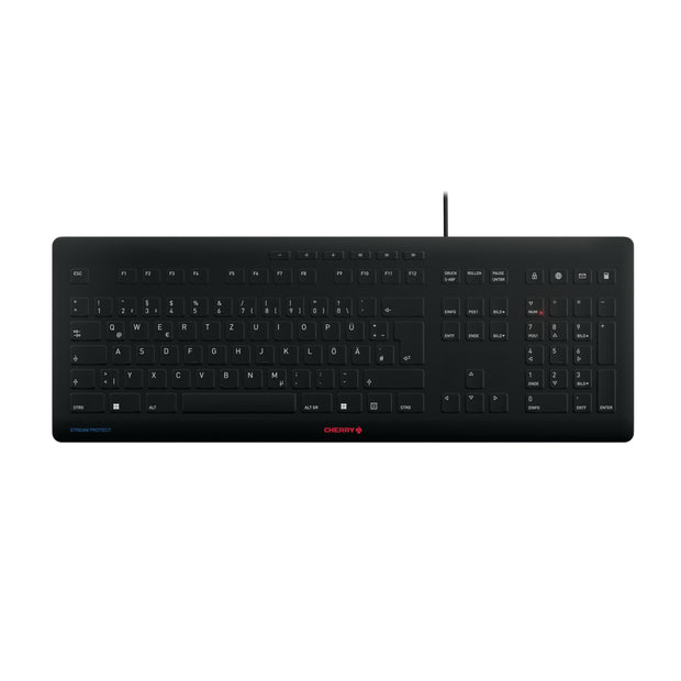 Contour Design Stream tangentbord Universal USB QWERTZ tyska Svart