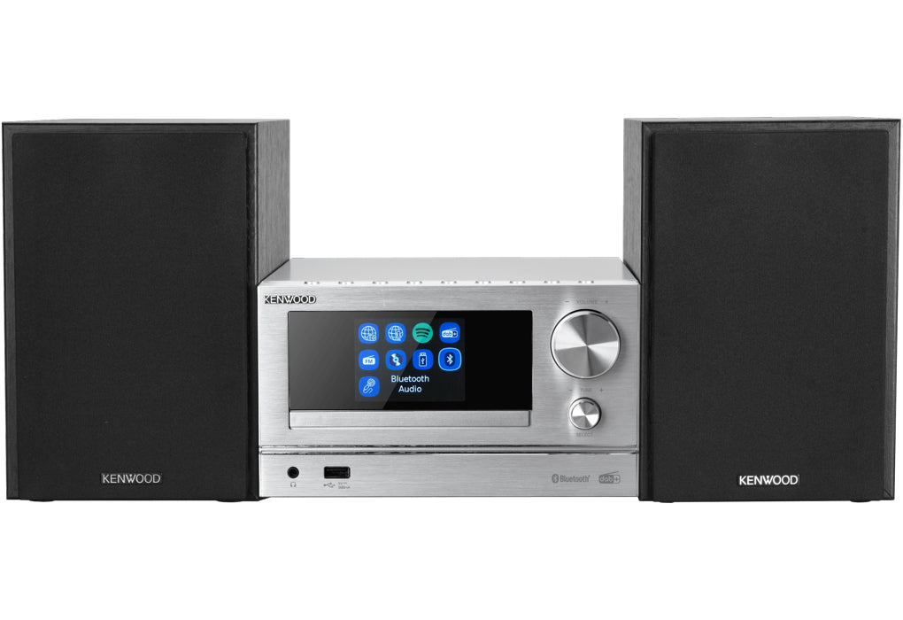 Kenwood M-7000S Hemmaljud minisystem 30 W Silver
