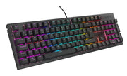 GENESIS NKG-2179 tangentbord Spela USB QWERTZ tyska Svart