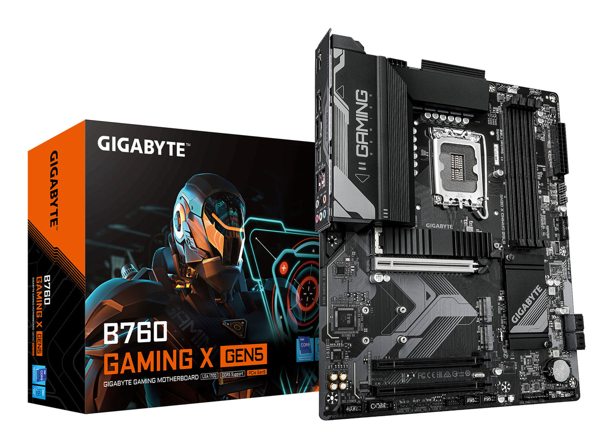 GIGABYTE B760 GAMING X GEN5 moderkort Intel B760 LGA 1700 ATX