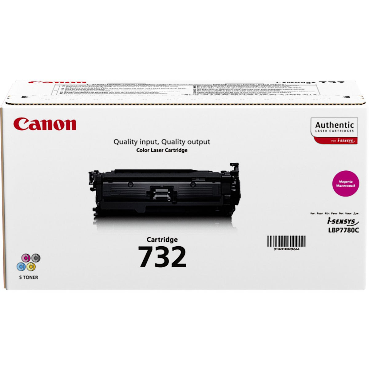 Canon 732M Tonerkassett Original Magenta